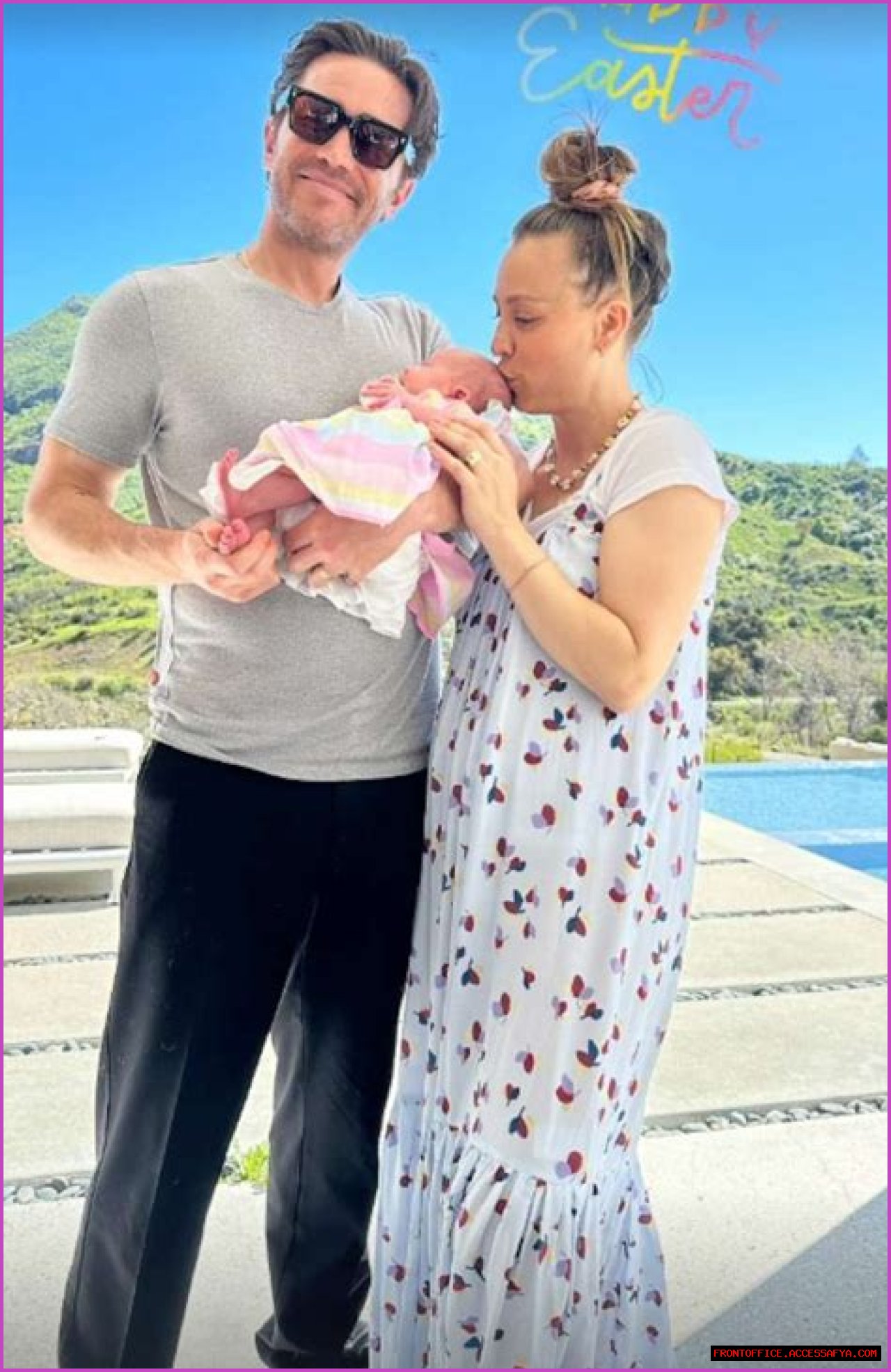 Why do people think Kaley Cuoco is William Shatner's daughter?